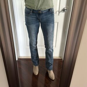 8” Low rise bootcut jeans • Maurices, size 4